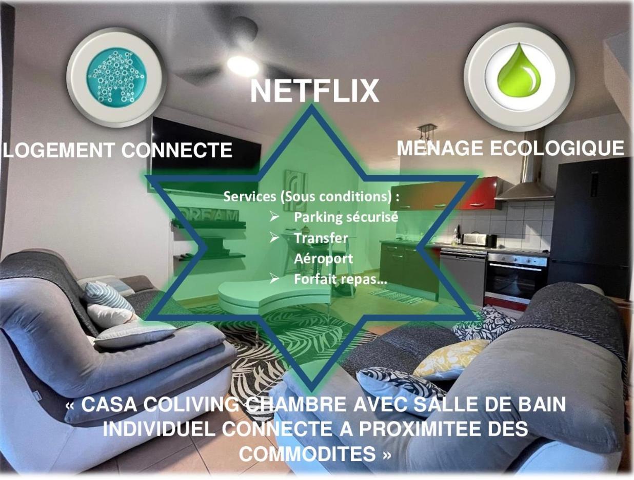 Casa Coliving Avec Chambre Salle De Bain Individuelles Privatives Saint Pierre Esterno foto